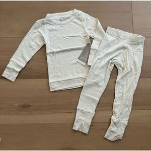 NWT Goumi Kids Birch Toddler Loungewear SZ 3T Joggers Bamboo Pajamas